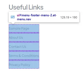 Divi Menu Module List Item Layout - After